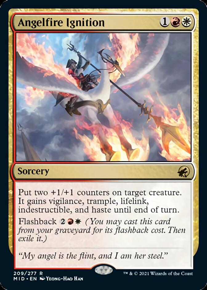 Angelfire Ignition [Innistrad: Midnight Hunt] | Cracking-Singles