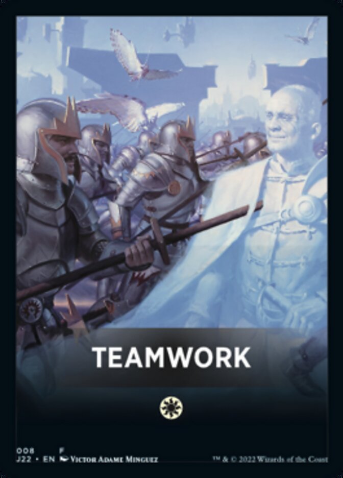 Teamwork Theme Card [Jumpstart 2022 Front Cards] | Cracking-Singles