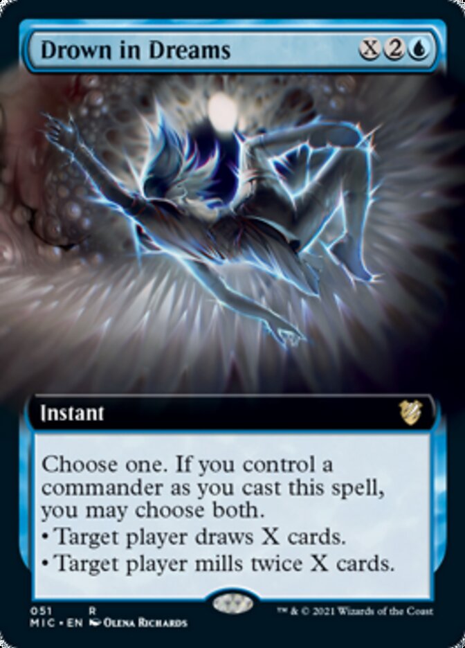 Drown in Dreams (Extended) [Innistrad: Midnight Hunt Commander] | Cracking-Singles