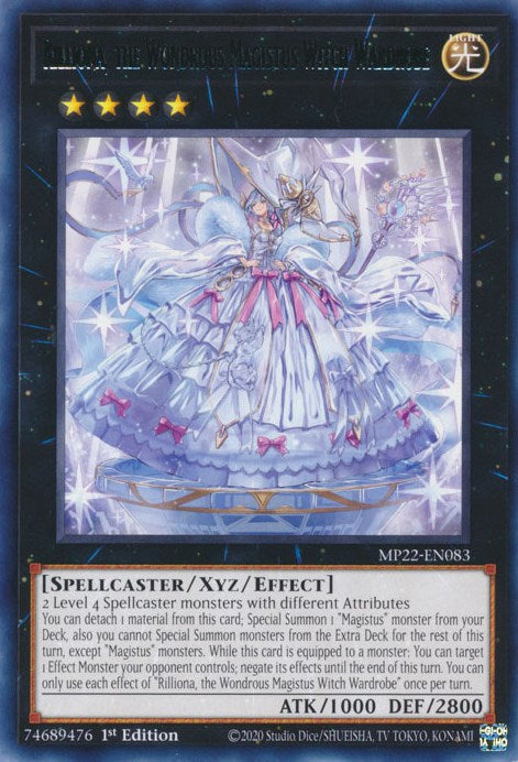 Rilliona, the Wondrous Magistus Witch Wardrobe [MP22-EN083] Rare | Cracking-Singles