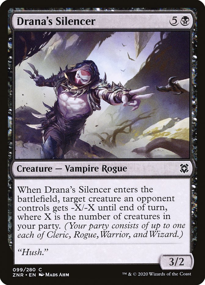 Drana's Silencer [Zendikar Rising] | Cracking-Singles
