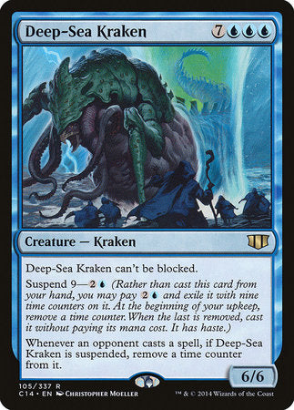 Deep-Sea Kraken [Commander 2014] | Cracking-Singles