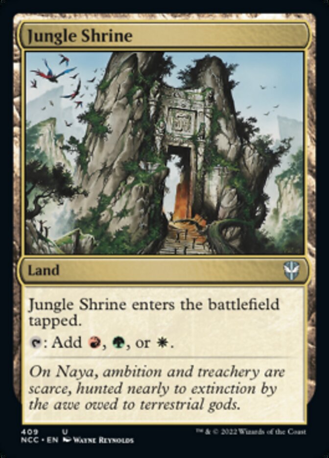 Jungle Shrine [Streets of New Capenna Commander] | Cracking-Singles