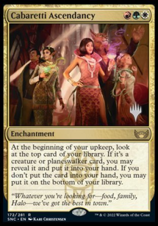 Cabaretti Ascendancy (Promo Pack) [Streets of New Capenna Promos] | Cracking-Singles