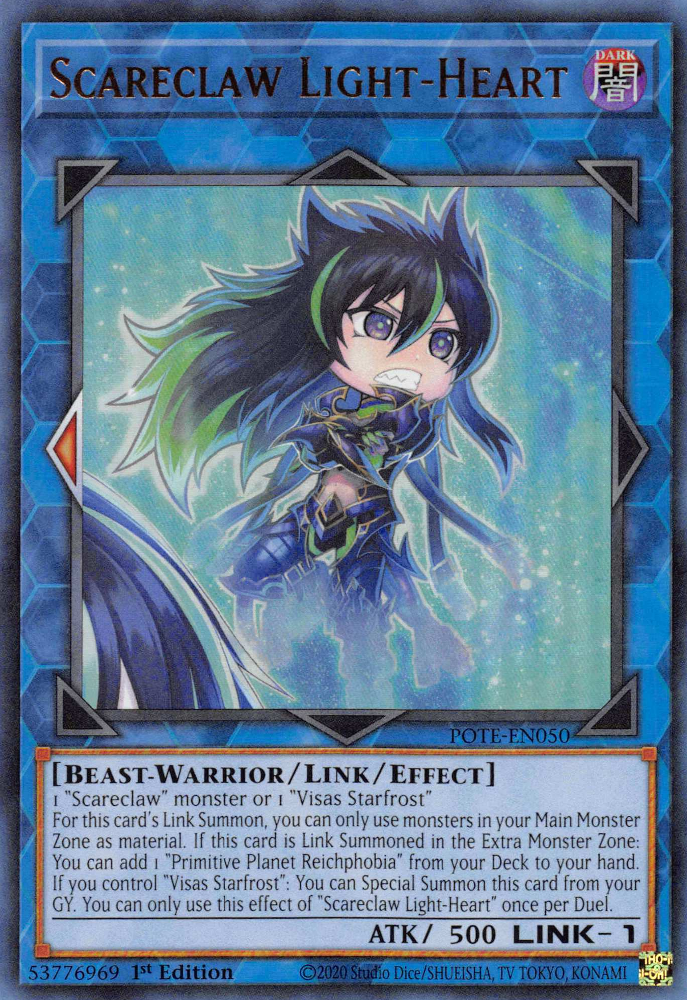 Scareclaw Light-Heart [POTE-EN050] Ultra Rare | Cracking-Singles