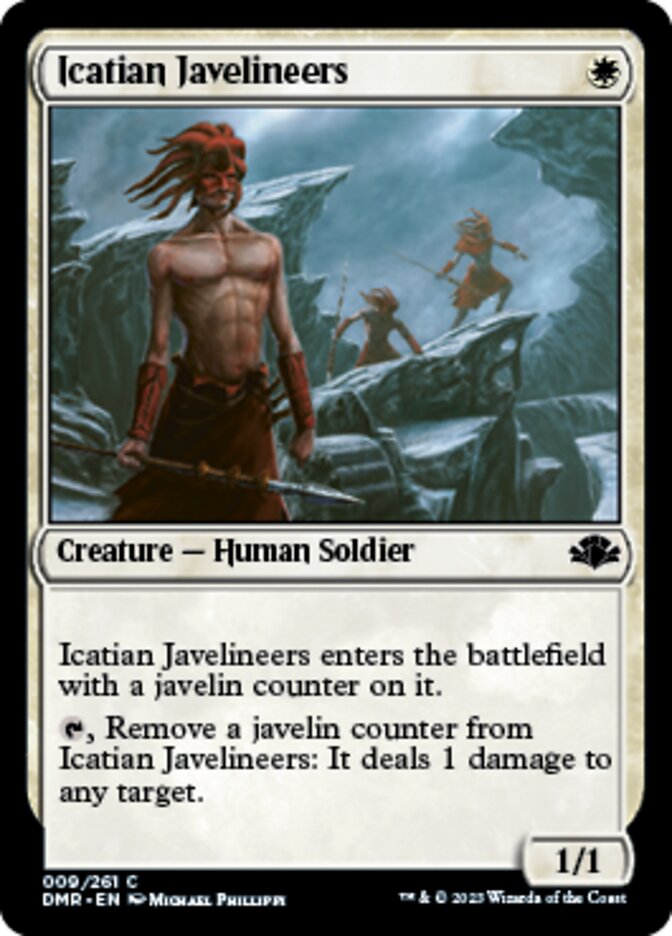 Icatian Javelineers [Dominaria Remastered] | Cracking-Singles