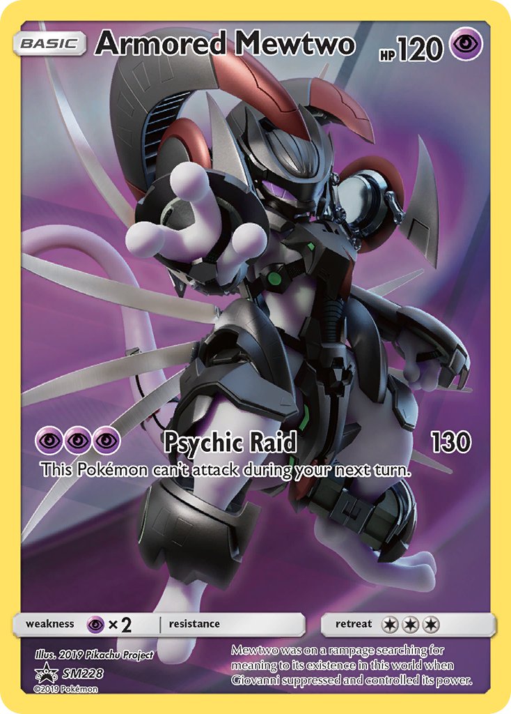 Armored Mewtwo (SM228) [Sun & Moon: Black Star Promos] | Cracking-Singles