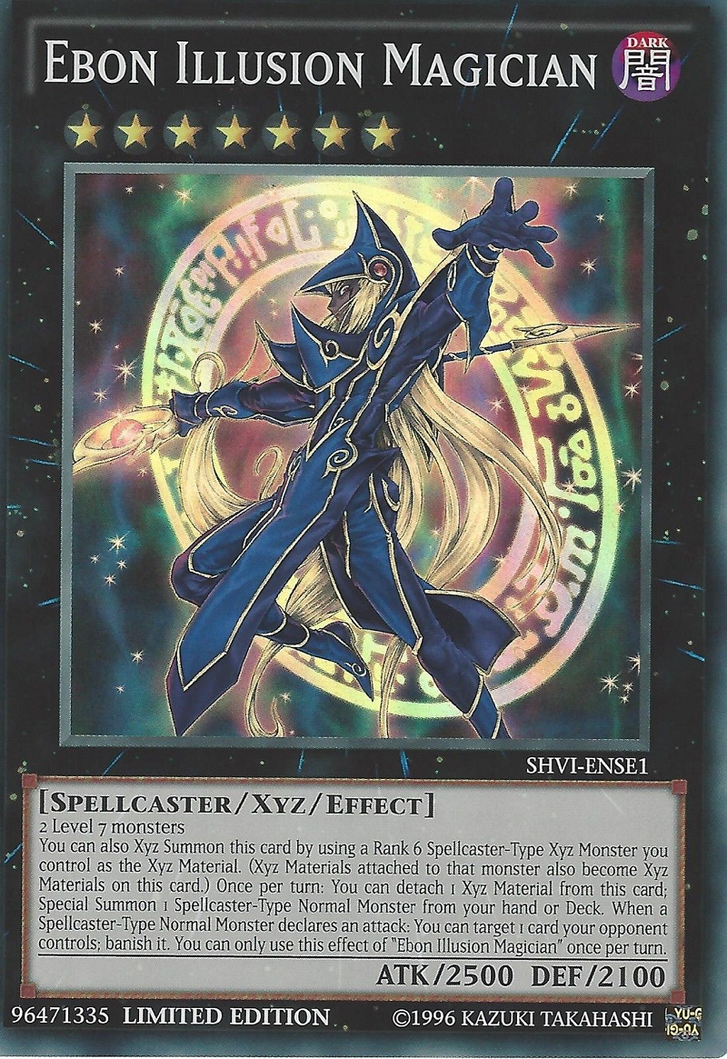 Ebon Illusion Magician [SHVI-ENSE1] Super Rare | Cracking-Singles