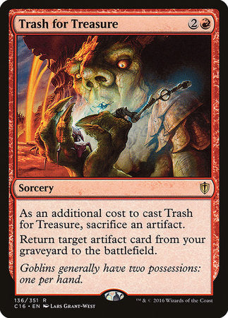 Trash for Treasure [Commander 2016] | Cracking-Singles