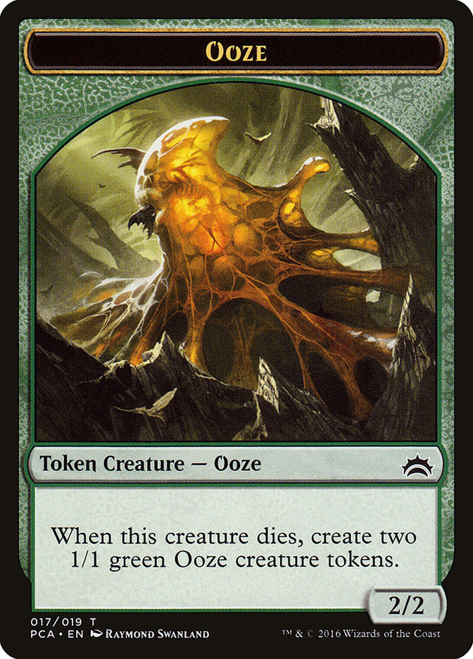 Ooze (017/019) [Planechase Anthology Tokens] | Cracking-Singles