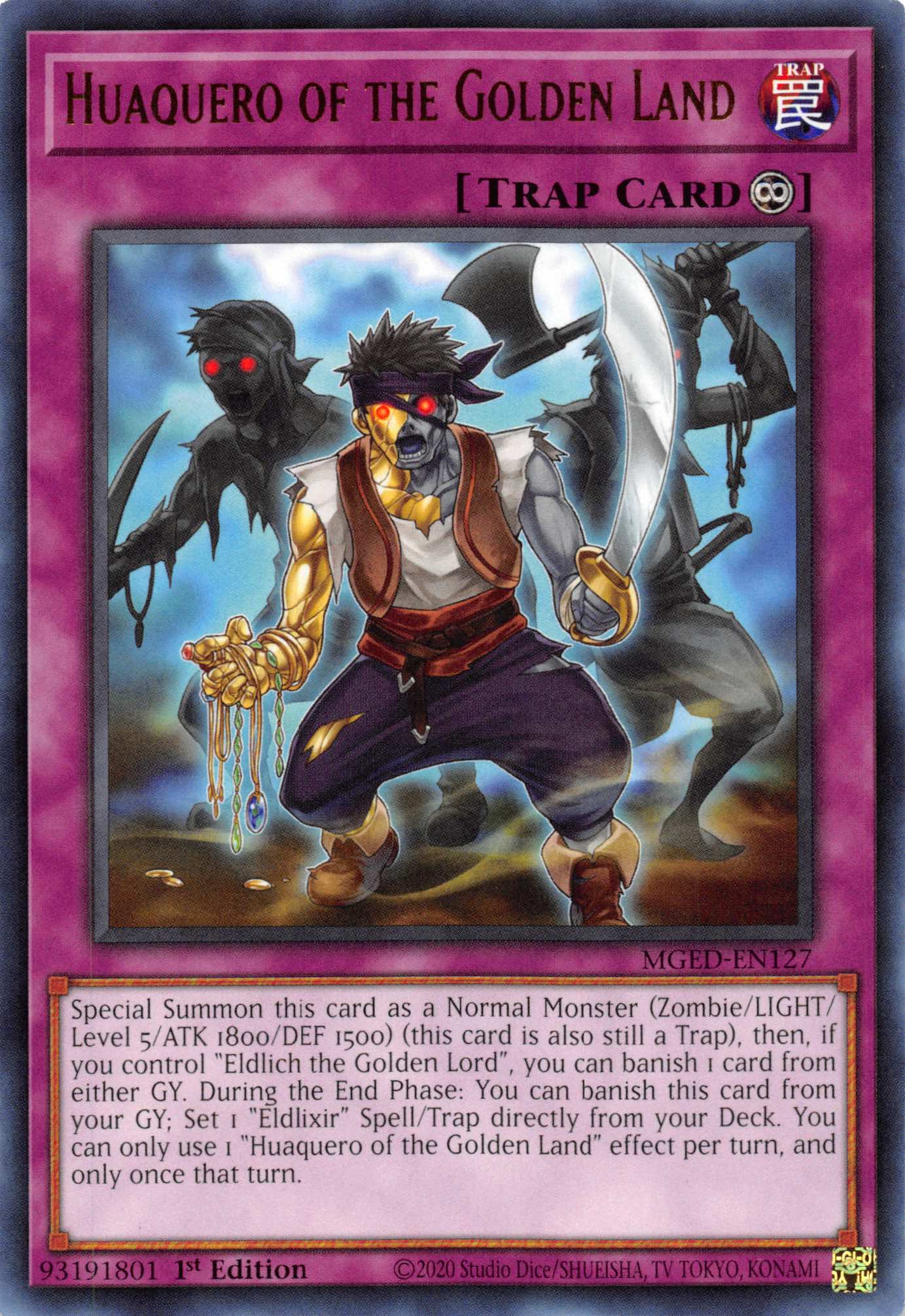 Huaquero of the Golden Land [MGED-EN127] Rare | Cracking-Singles