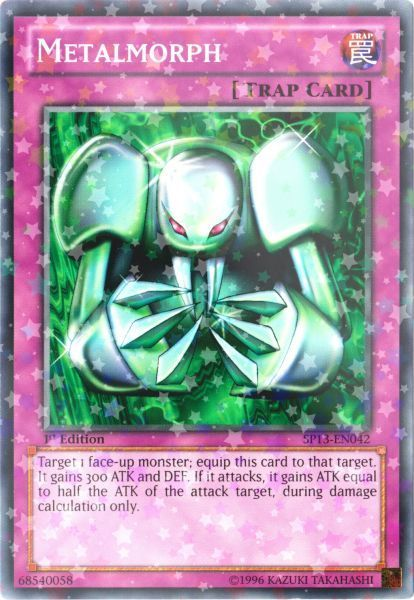 Metalmorph [SP13-EN042] Starfoil Rare | Cracking-Singles