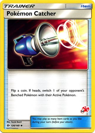 Pokemon Catcher (126/149) (Charizard Stamp #54) [Battle Academy 2020] | Cracking-Singles