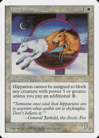 Hipparion [Fifth Edition] | Cracking-Singles