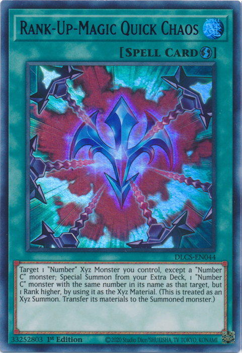 Rank-Up-Magic Quick Chaos (Blue) [DLCS-EN044] Ultra Rare | Cracking-Singles