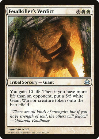 Feudkiller's Verdict [Modern Masters] | Cracking-Singles