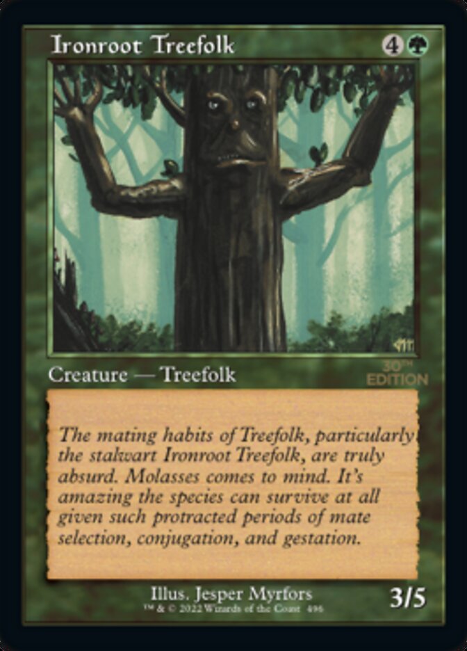 Ironroot Treefolk (Retro) [30th Anniversary Edition] | Cracking-Singles