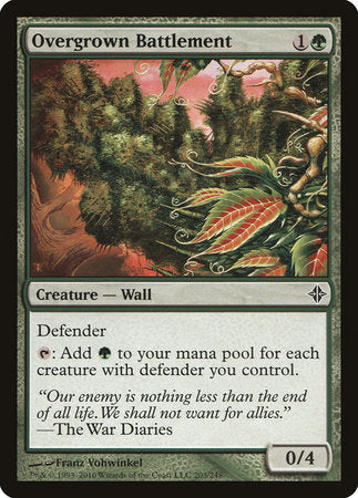 Overgrown Battlement [Rise of the Eldrazi] | Cracking-Singles
