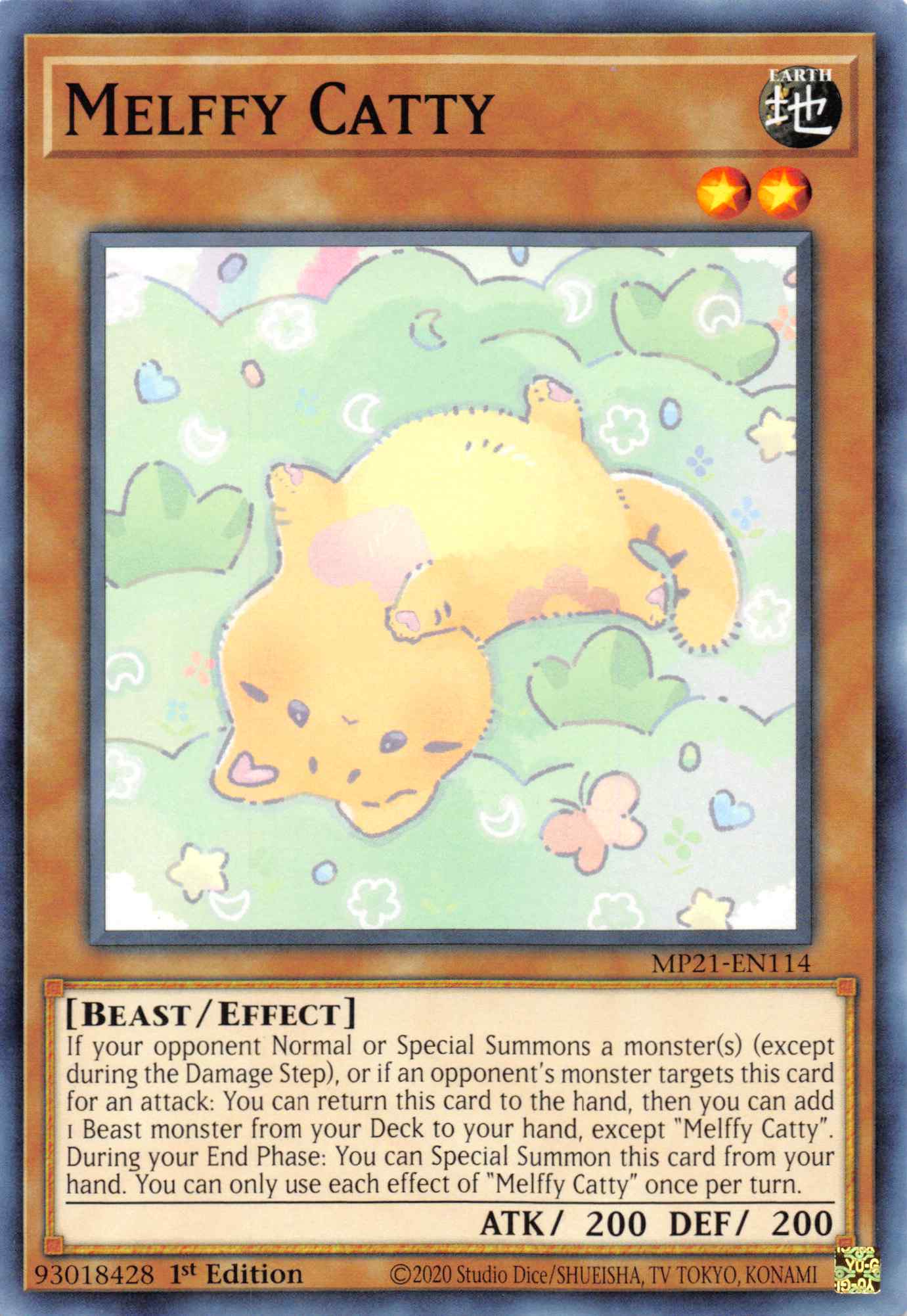 Melffy Catty [MP21-EN114] Common | Cracking-Singles