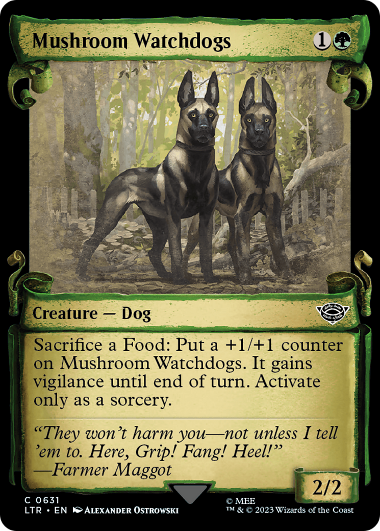 Mushroom Watchdogs [The Lord of the Rings: Tales of Middle-Earth Showcase Scrolls] | Cracking-Singles