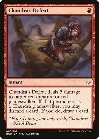 Chandra's Defeat [Hour of Devastation] | Cracking-Singles