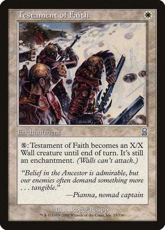 Testament of Faith [Odyssey] | Cracking-Singles