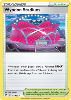 Wyndon Stadium (161/185) [Sword & Shield: Vivid Voltage] | Cracking-Singles