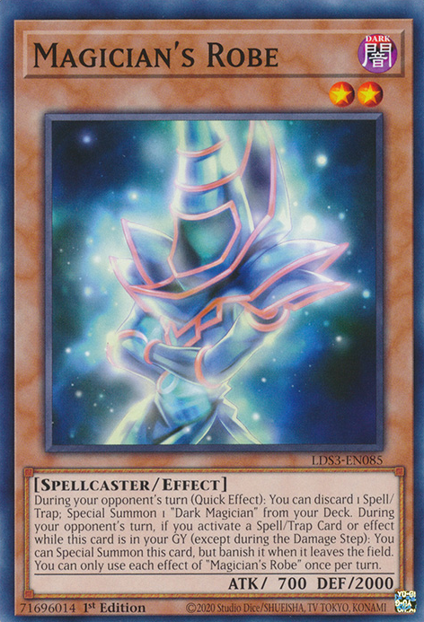 Magician's Robe [LDS3-EN085] Common | Cracking-Singles