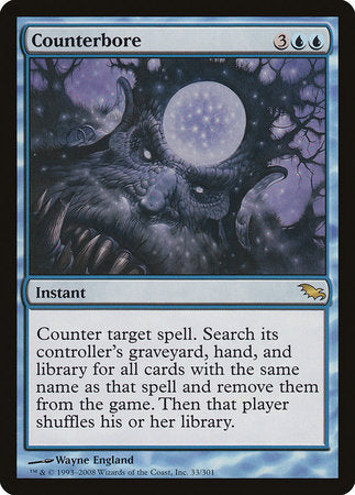 Counterbore [Shadowmoor] | Cracking-Singles