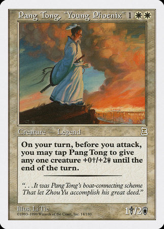 Pang Tong, "Young Phoenix" [Portal Three Kingdoms] | Cracking-Singles