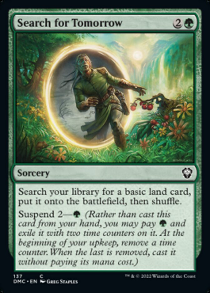 Search for Tomorrow [Dominaria United Commander] | Cracking-Singles