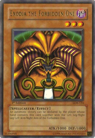 Exodia the Forbidden One [LOB-124] Ultra Rare | Cracking-Singles