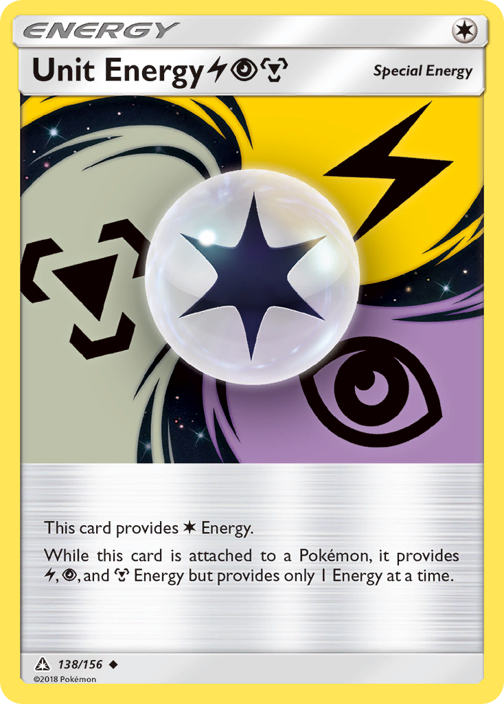 Unit Energy (138/156) (Lightning, Psychic, Metal) [Sun & Moon: Ultra Prism] | Cracking-Singles