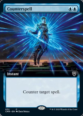 Counterspell (Extended Art) [Commander Legends] | Cracking-Singles