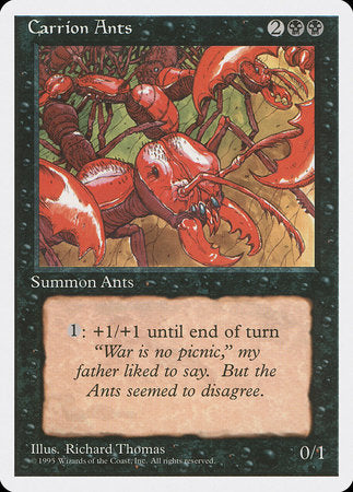 Carrion Ants [Fourth Edition] | Cracking-Singles