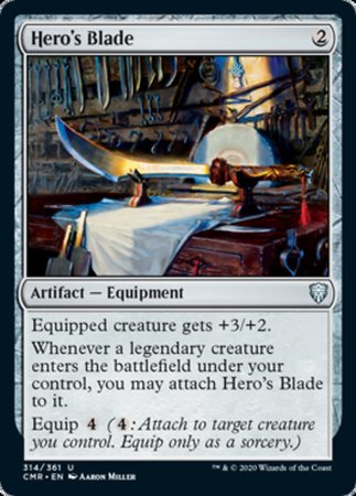 Hero's Blade [Commander Legends] | Cracking-Singles