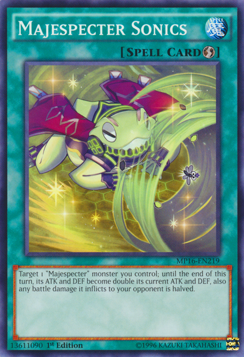 Majespecter Sonics [MP16-EN219] Common | Cracking-Singles