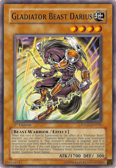Gladiator Beast Darius [PTDN-EN031] Common | Cracking-Singles