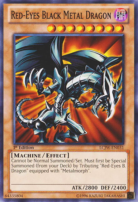 Red-Eyes Black Metal Dragon [LCJW-EN031] Common | Cracking-Singles