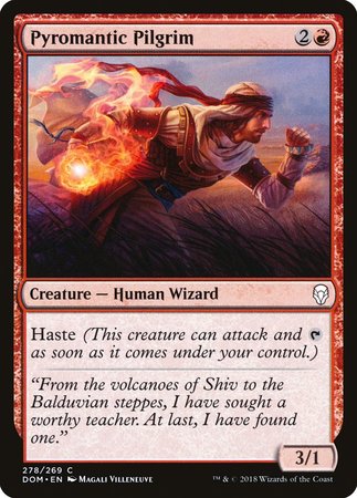Pyromantic Pilgrim [Dominaria] | Cracking-Singles