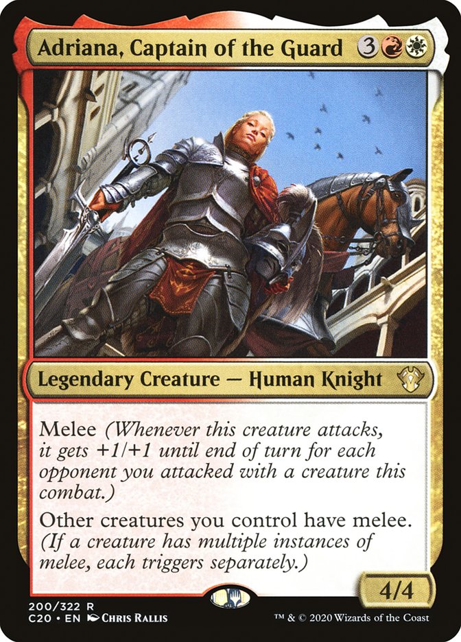 Adriana, Captain of the Guard [Commander 2020] | Cracking-Singles