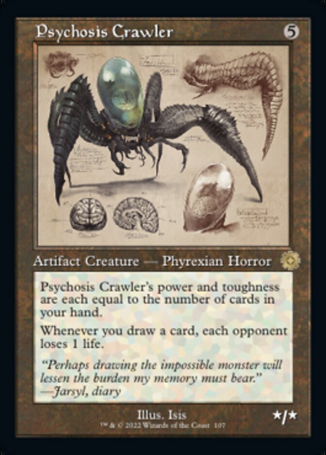 Psychosis Crawler (Retro Schematic) [The Brothers' War Retro Artifacts] | Cracking-Singles
