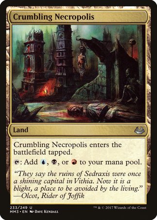 Crumbling Necropolis [Modern Masters 2017] | Cracking-Singles