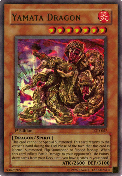 Yamata Dragon [LOD-067] Ultra Rare | Cracking-Singles