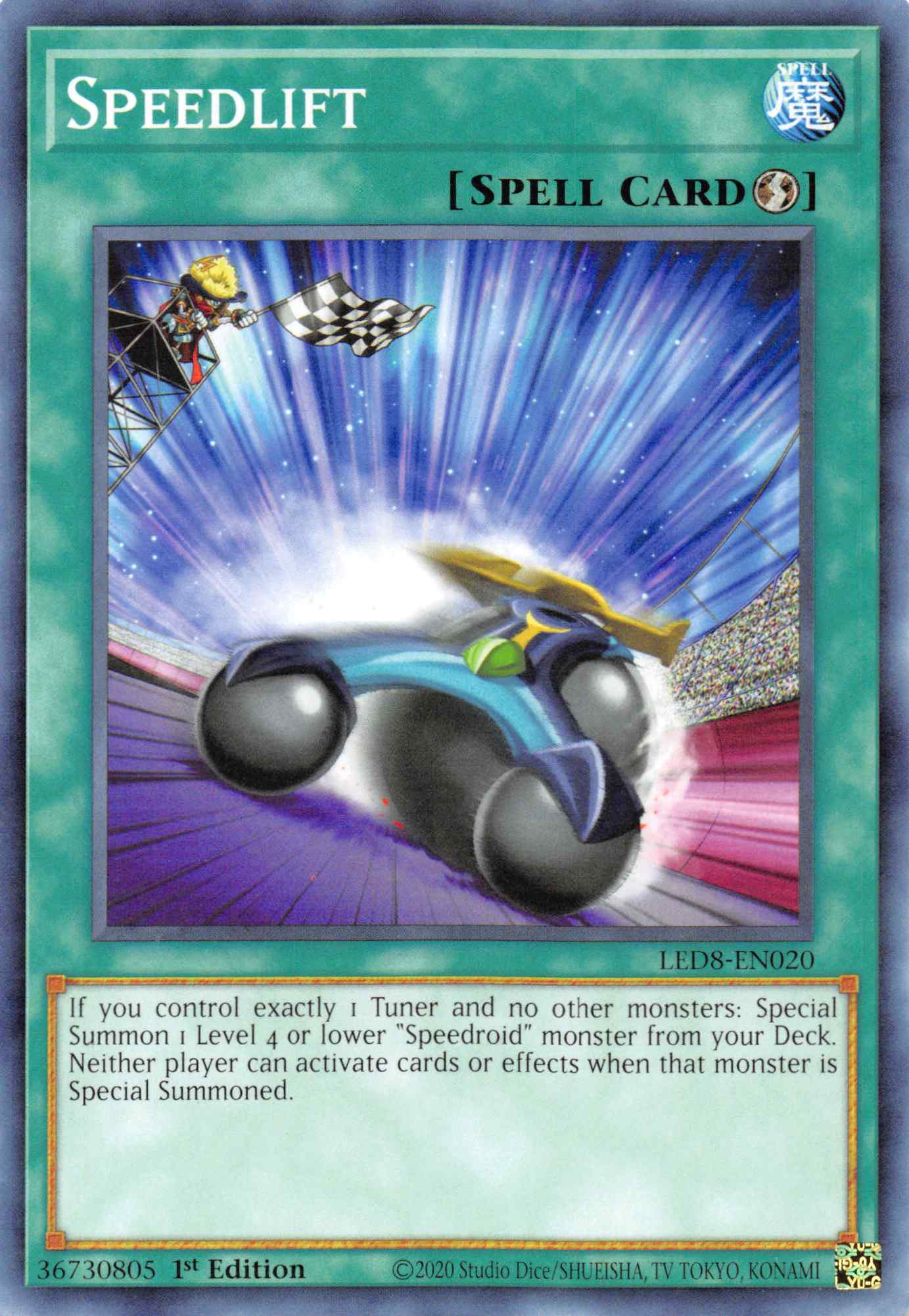 Speedlift [LED8-EN020] Common | Cracking-Singles