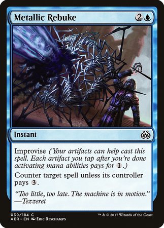 Metallic Rebuke [Aether Revolt] | Cracking-Singles