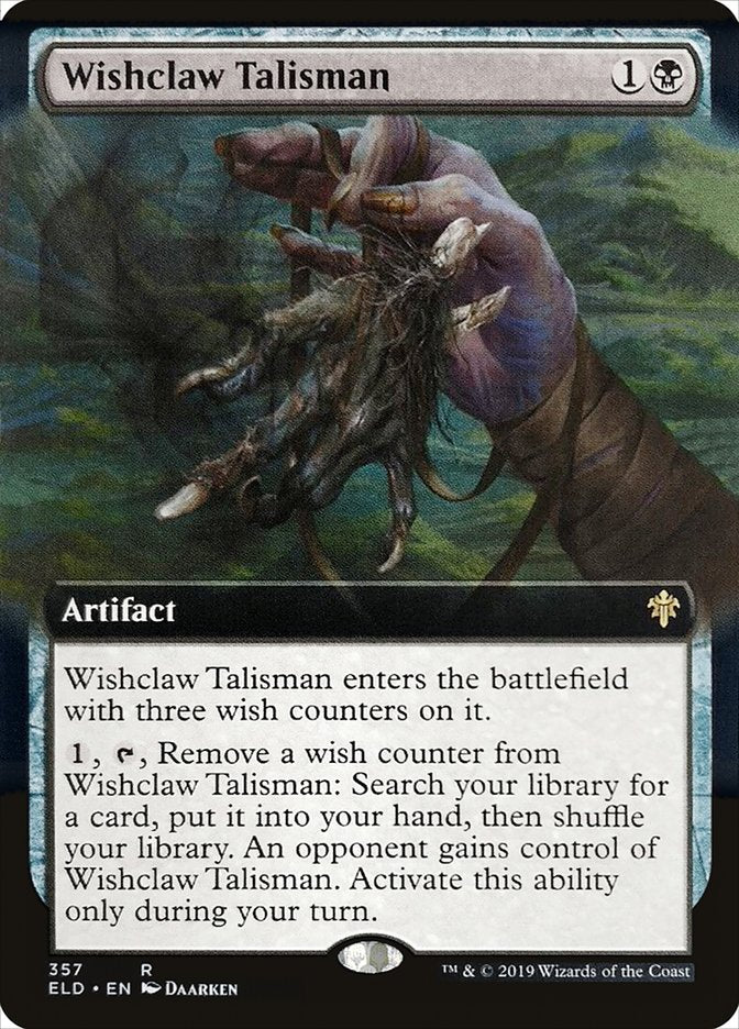 Wishclaw Talisman (Extended Art) [Throne of Eldraine] | Cracking-Singles