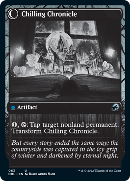 Mysterious Tome // Chilling Chronicle [Innistrad: Double Feature] | Cracking-Singles