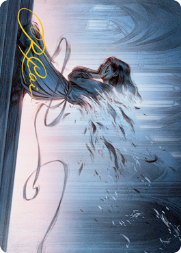 Fading Hope Art Card (Gold-Stamped Signature) [Innistrad: Midnight Hunt Art Series] | Cracking-Singles