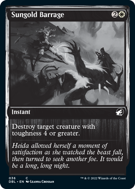 Sungold Barrage [Innistrad: Double Feature] | Cracking-Singles
